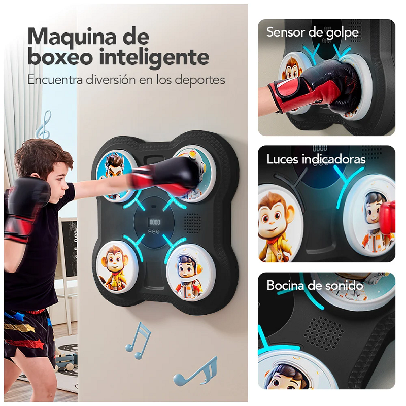 Funciones de la máquina de boxeo inteligente